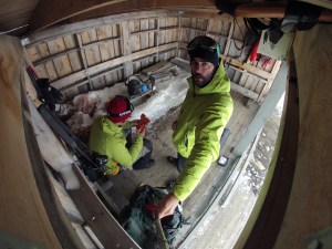 Campamaneto improvisado en el Parque nacional Dovrefjell-Sunndalsfjella (foto: G. Mucientes, BEC)