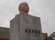 El busto de Lenin situado más al norte del planeta. Fotos: Alba Aguión.